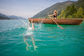 Rudern am Weissensee (c) tinefoto.com