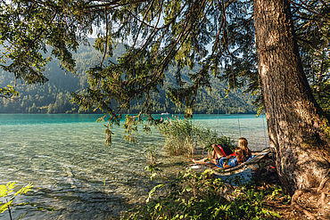 Relaxen am Weissensee (c) tinefoto.com